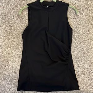 Athleta Ruched Sleeveless Shirt